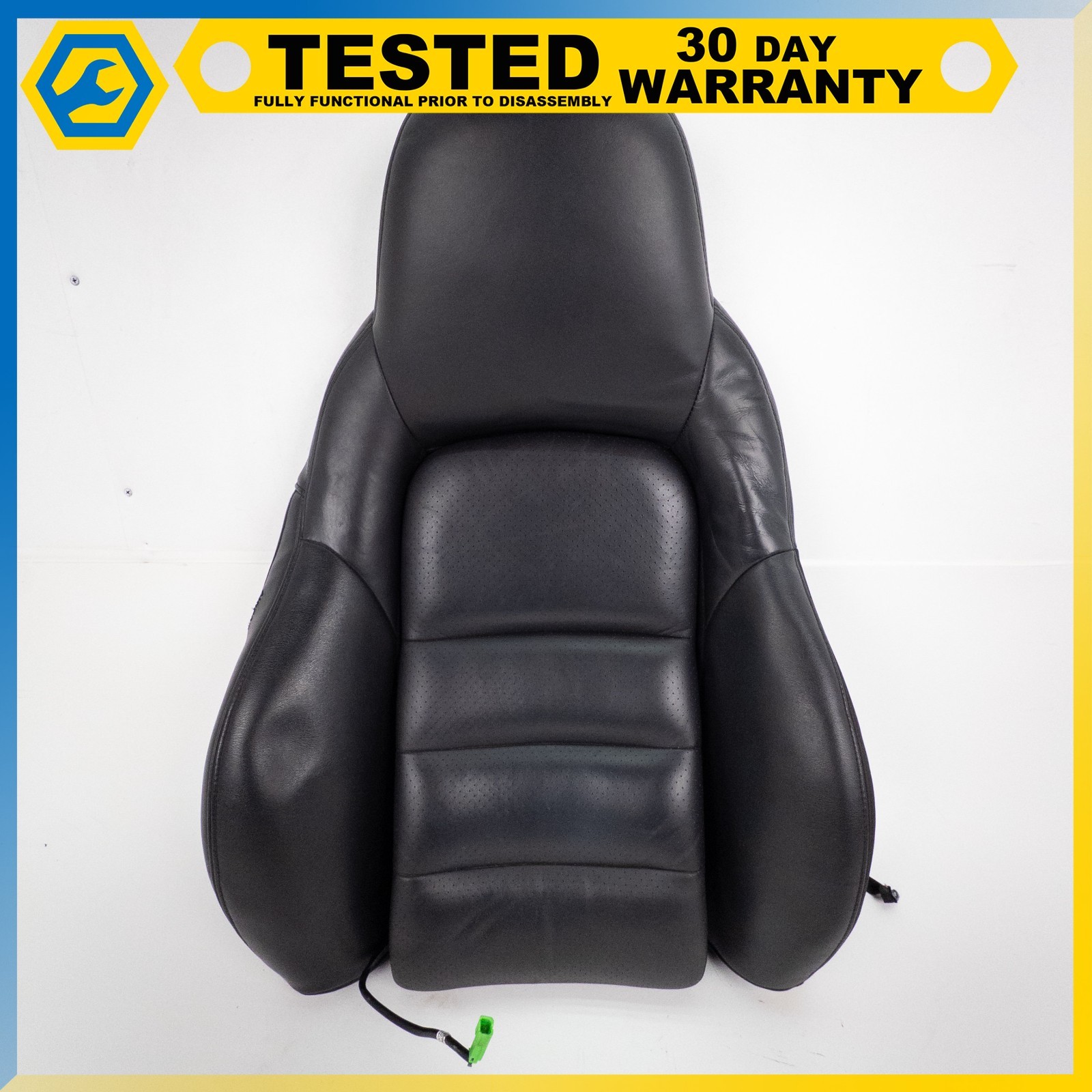 05-13 CHEVROLET CORVETTE C6 FRONT RIGHT PASSENGER UPPER LOWER SEAT CUSHION OEM