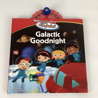 Disney Little Einsteins Galactic Goodnight Hardcover Book Slide Viewer Vintage
