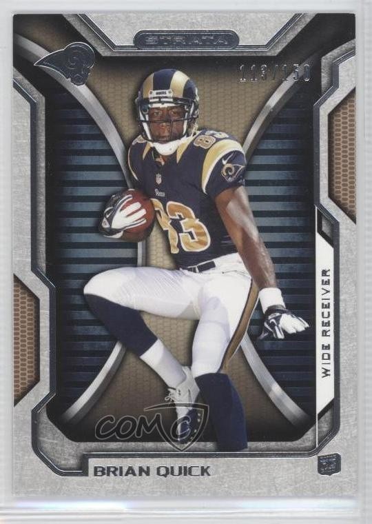 2012 Topps Strata Bronze 113/150 Brian Quick #21 Rookie RC 0b5