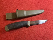 Discontinued Mora of Sweden Clipper 860MG Stainless Steel Fixed Blade Knife Gree