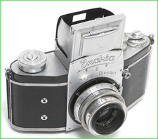  Ihagee Dresden Exakta II SLR 35mm camera w. Meyer Trioplan 2.9/50mm lens shutt