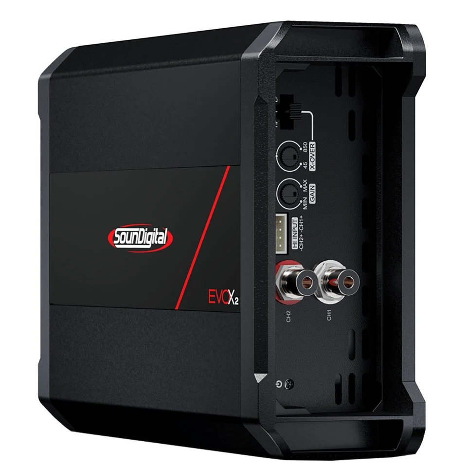 1-Kanal-Mini-Verstärker 1000W (2Ω) für Motorräder, Powersport - Bild 2 von 4