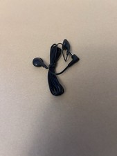 black phione jack corded ear bud head phones ...