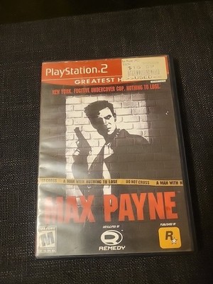 Max Payne (Sony PlayStation 2) Greatest Hits PS2 No Manual