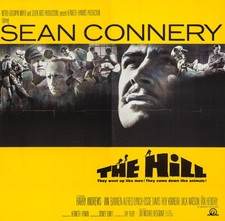 The Hill (1965) War Drama Sean Connery DVD Public Domain Film DISC ONLY