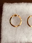 Beautiful Earrings With Semiprecious Stones-NEW. Gold Vermeil. — photo 6