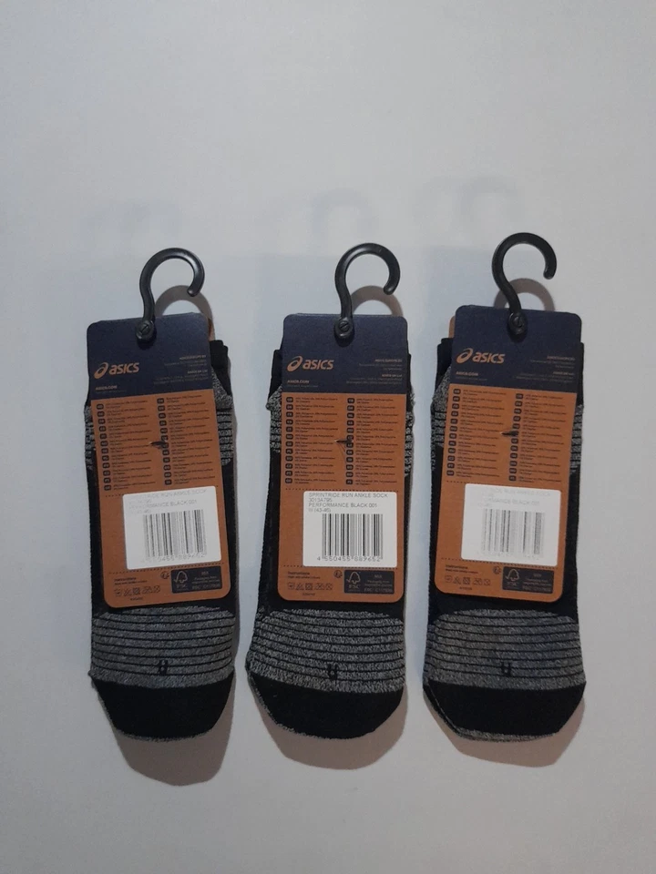 3 Paires De Chaussettes Asics Running - Photo 2/3
