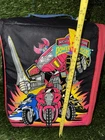Vintage 1990s Mighty Morphin Power Rangers Book Bag Backpack Saban Mens Woman