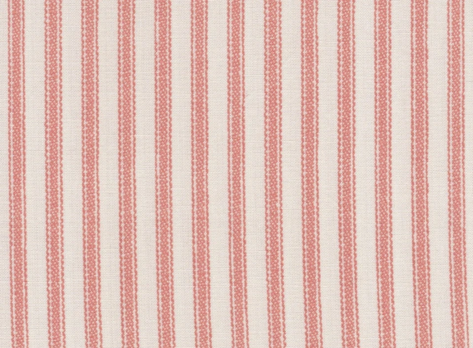 Laura Ashley Queen Sheet Set Tessas Ticking Stripe Beige 4pc Cottage Farmhouse - Image 3 of 4