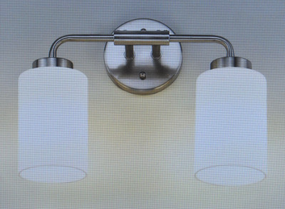 Zeyu 2 Light Bathroom Light Fixture Over Mirror Modern Sconce