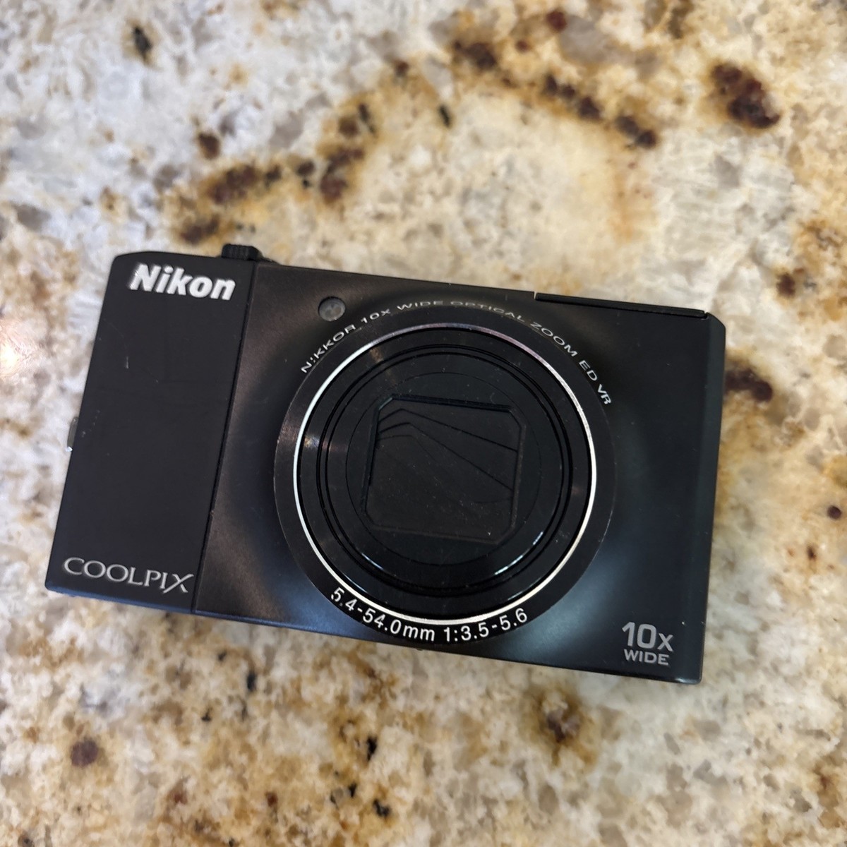 Nikon COOLPIX S8000 14.2MP Digital Camera - Black for sale