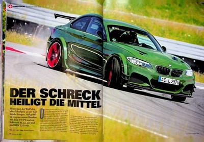 Sport Auto 09/2016 BMW M235i Coupe AC Schnitzer ACL2 mit 570PS im Fahrbericht au
