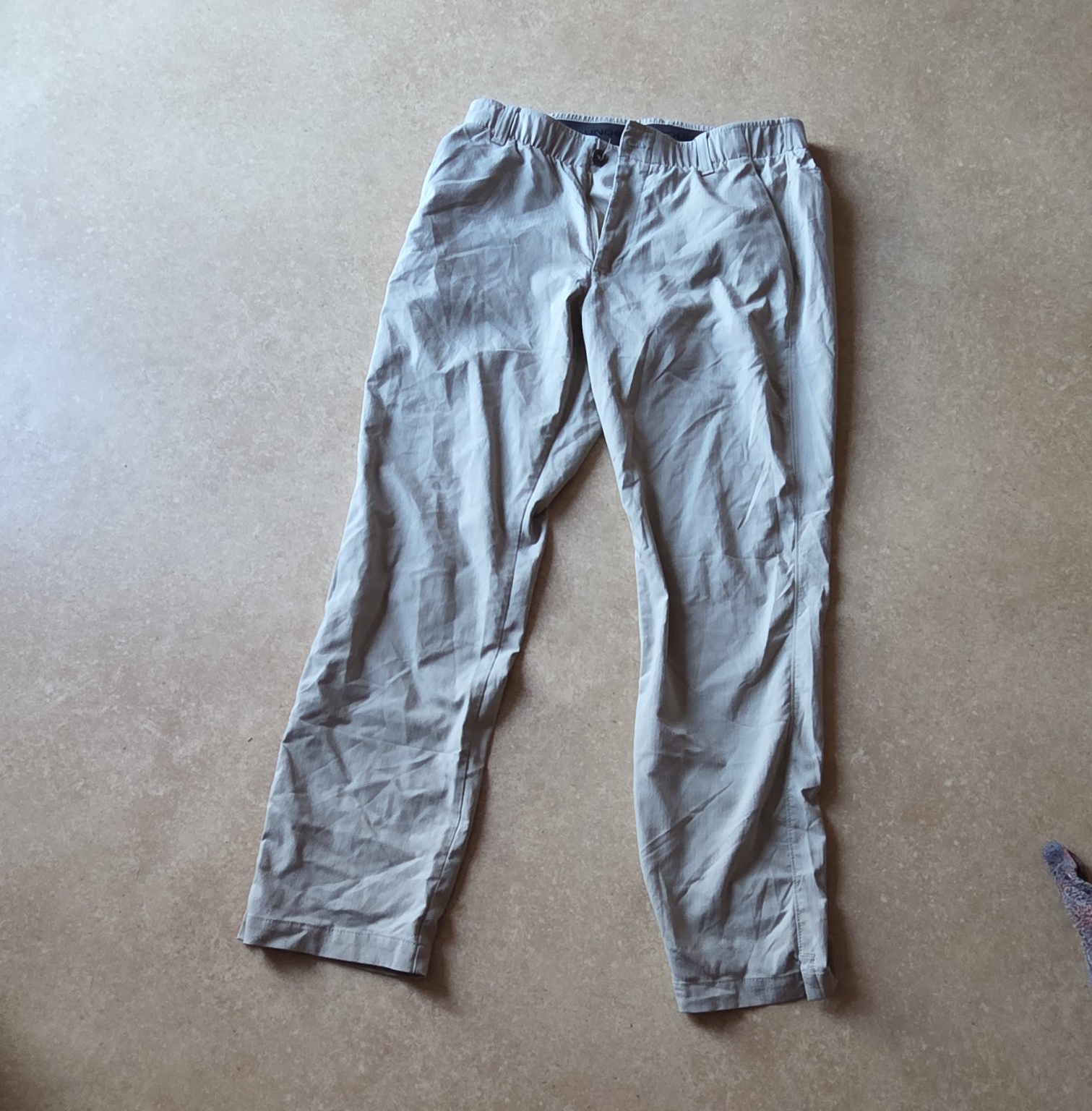 Under Armour Showdown Golf Pants Men’s 32x30 Gray Stretch Pockets