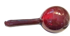 ANTIQUE STEUBEN SELENIUM RED GLASS SOCK DARNER WHIMSY MADE NEW YORK