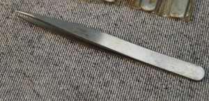 Erem 00 Precision Tweezers Fine Straight Point