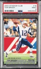 2002 TOPPS STADIUM CLUB #18 TOM BRADY PSA 9
