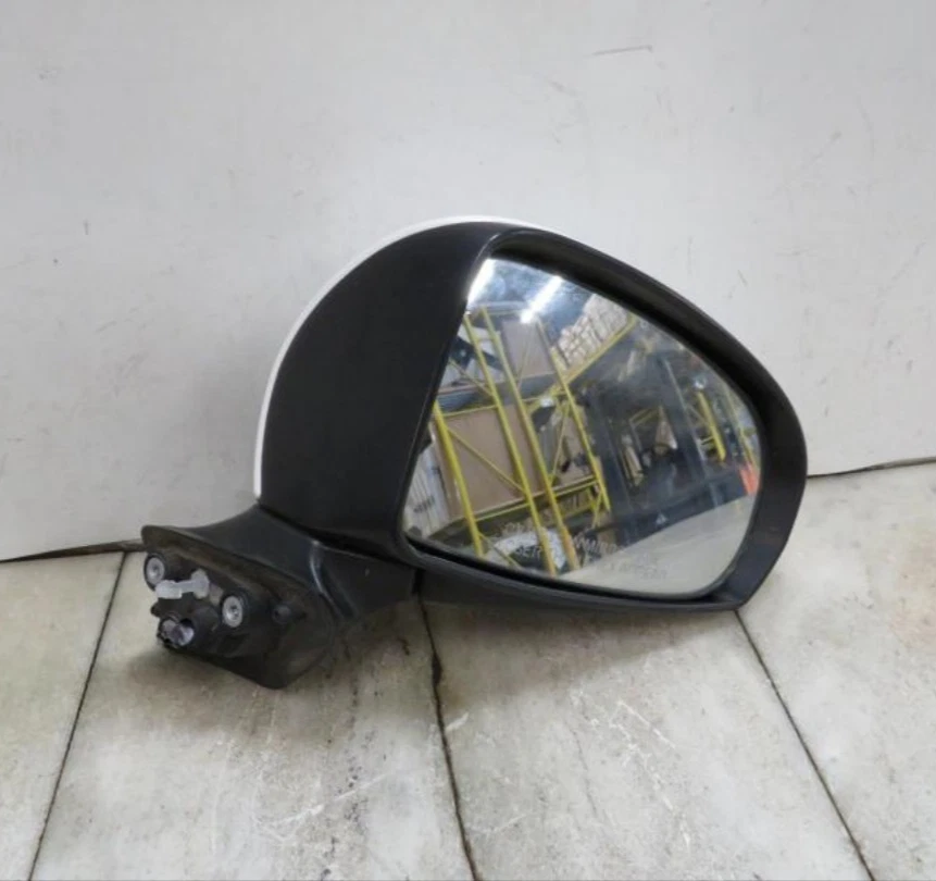 2010-2015 Toyota Prius Right Passenger Side View Door Mirror Power White Oem Foto 2 de 4
