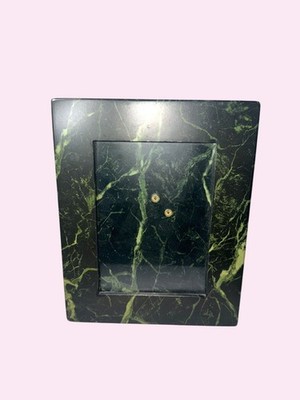 Green Marble Look Picture Frame Vertical Display