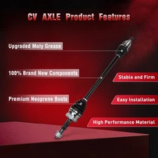 AWD For Nissan For Rogue Sport 2017-20 For Rogue 2014-20 CV Axle Rear Left Right