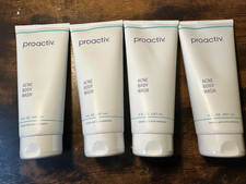 Lot of 4 Proactiv Acne Body Wash, 9 oz, Salicylic Acid Acne Medication, Exp 1/26