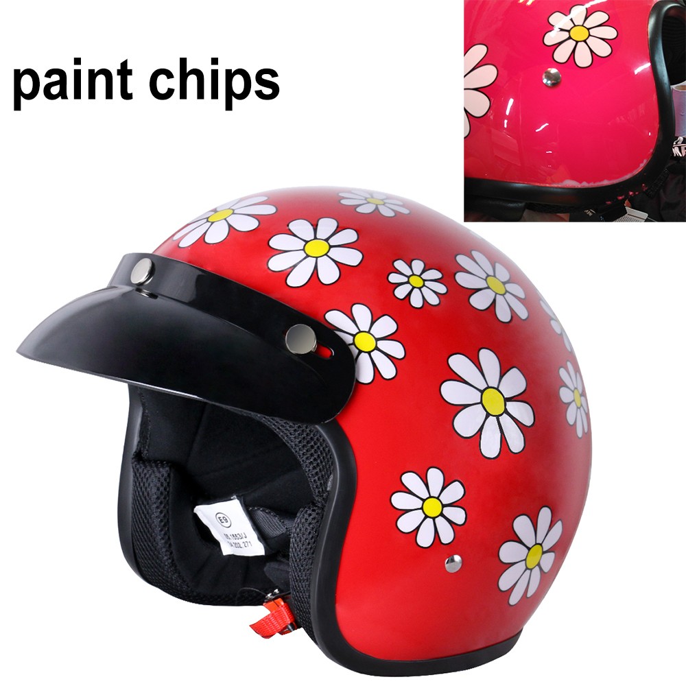 Grade-A ZORAX S (55-56cm) Daisy Open Face Motorcycle Motorbike Helmets 358469-4
