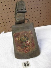 Cow Bell with Original Clapper and Strap. ( 48)