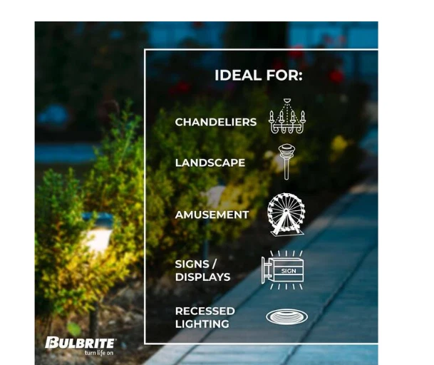 Bulbrite 35W Eq T4 GY8 LED Bulb 2700K Warm White Dimmable Clear (2-Pack) - Image 4 of 4