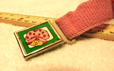 Strawberry Shortcake Vintage Childs Elastic belt w/ buckle - 26"