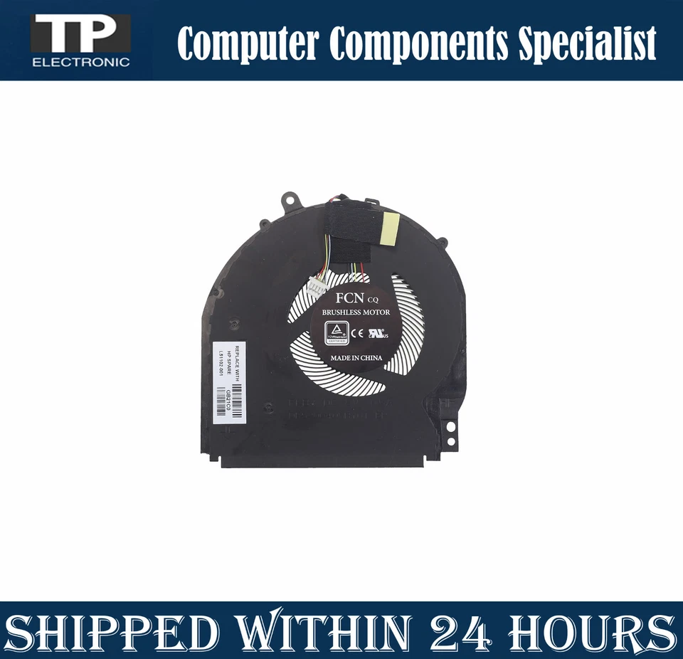 NEW CPU Cooling Fan For HP Pavilion X360 14-DH 14-DH1036TX L51102-001 L51100-001 - Image 2 of 2