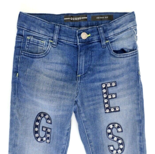 Guess Girl's / Young Women's Jeans Skinny Fit Size 8 (23" waist 23.5" inseam) - Picture 2 of 8