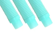 Puri Tech Pool Cleaner Vac Hose Kreepy Krauly Barracuda 1.5 in x 4 ft Aqua 3 Pk