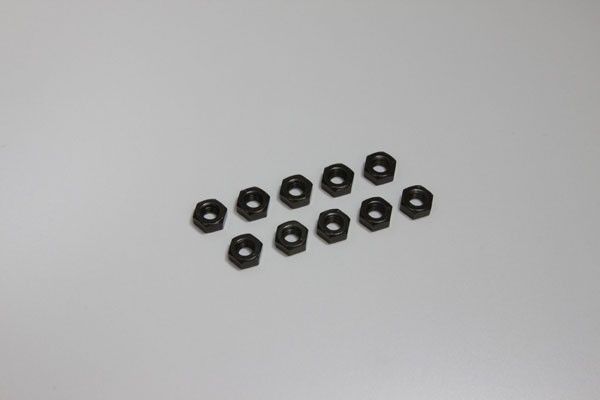 KYOSHO NUTS, M3 x 2.4mm (10 PCS) 1-N3024