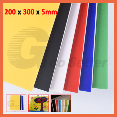Expanded Polystyrene Foam Packing Sheets KT Foam Board 200x300x5mm Mulitcolor