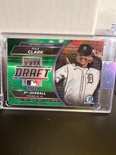2023 Bowman Draft - Bowman Draft Night Green Refractor #BDN-8 Max Clark /99 (RC)