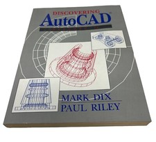 Discovering AutoCAD Release 12 Mark Dix, Paul Riley Softcover, Lightly Used
