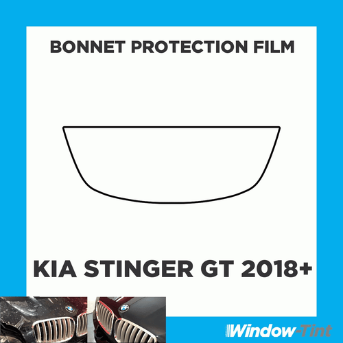 Película protectora contra arañazos PPF capó transparente para Kia Stinger GT 18+ - Imagen 1 de 3