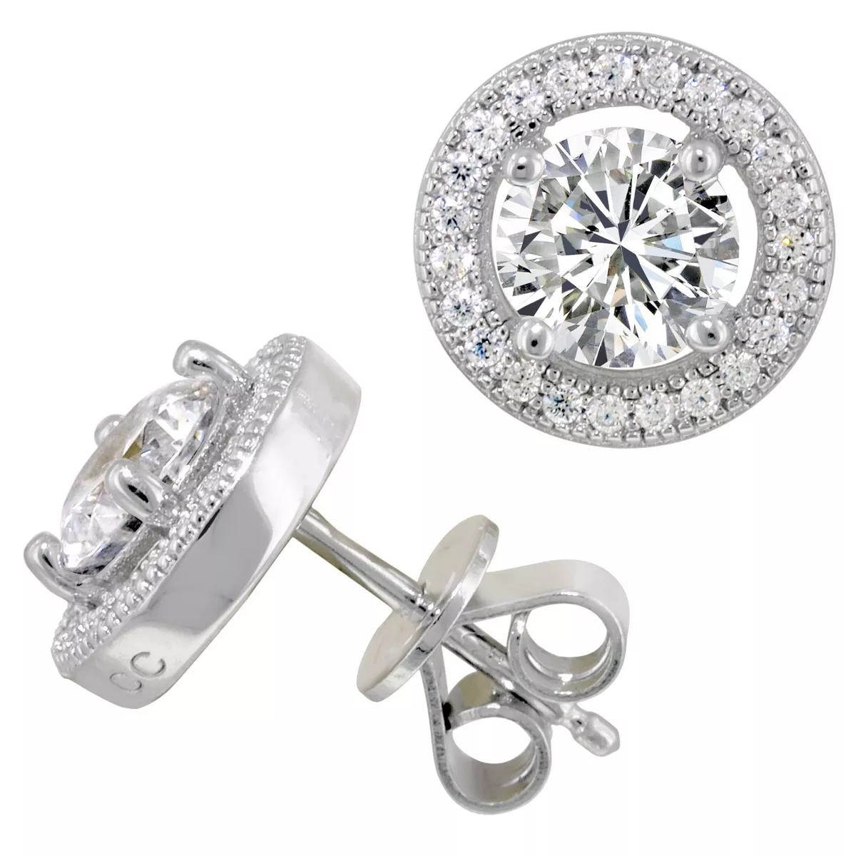 Crislu earrings platinum plated deals