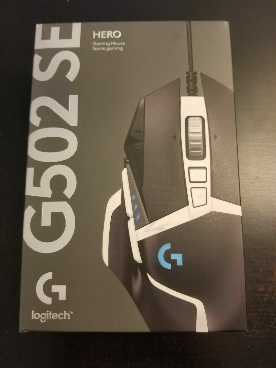 Logitech G502 SE Hero High Performance RGB Gaming Mouse with 11  Programmable Buttons