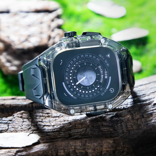 For Apple Watch S11/S10 46/42/44/45mm Ultra 49mm Rugged Case+Silicone Watch Band - Picture 34 of 46
