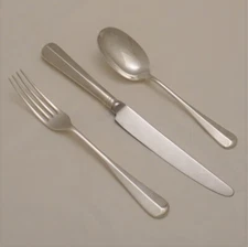 RATTAIL Design Sheffield Made Silver Service Cutlery Forks & Spoons