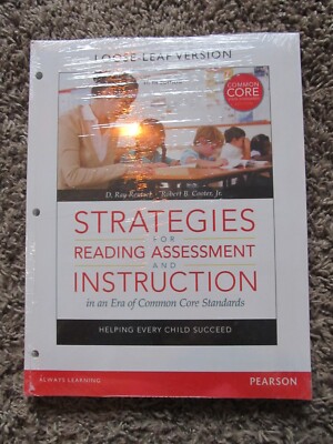 STRATEGIES FOR READING ASSESSMENT & INSTRUCTION Helping Every Child Succeed NEW
