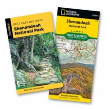 Best Easy Day Hiking Guide and Trail Map Bundle : Shenandoah National Park, P...