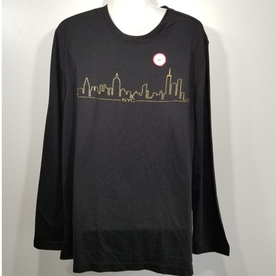 Men's Nyc Skyline Sleep Shirt, Large | eBay