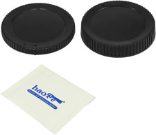 Camera Body Cap and Rear Lens Cap Cover Kit for Nikon Z Mount Camera Lens Z7II Z
