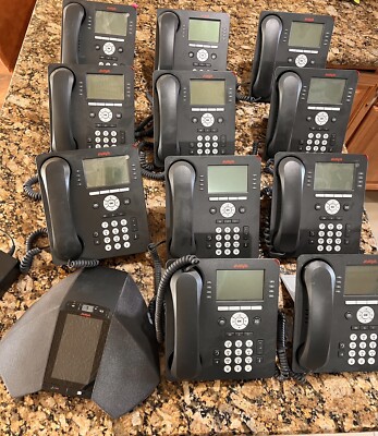 Avaya IP Office Phone System 11 9608G Lines & B189 Conference Phone Station