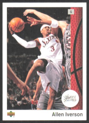 2002-03 Upper Deck UD Authentics Allen Iverson Philadelphia 76ers