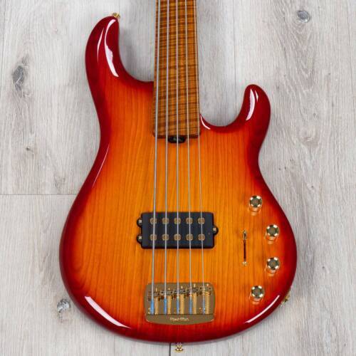 Ernie Ball MusicMan Reflex 5 string electric bass USA Safe packing