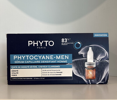 Phyto PHYTOCYANE Densifying Serum Treatment for Men-Progressive 12