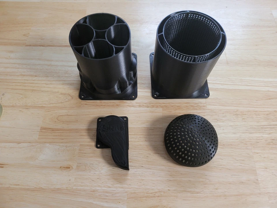 120mm Fan Muffler with Free PSU fan Muffler. Fits Antminer S9/S7/S5/S3/S1/ L3+ - Image 3 of 4