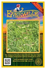 1000 Blue Grama Native Grass Seeds - Everwilde Farms Mylar Seed Packet